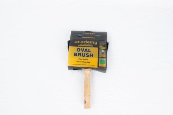 F1701-670 OVAL BRUSH PURE BRISTLE - 140MM X 45MM