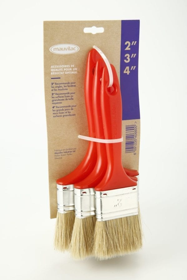 MAUPINCEAU REF115 PAINTBRUSH BUNDLE (2in, 3in & 4in)