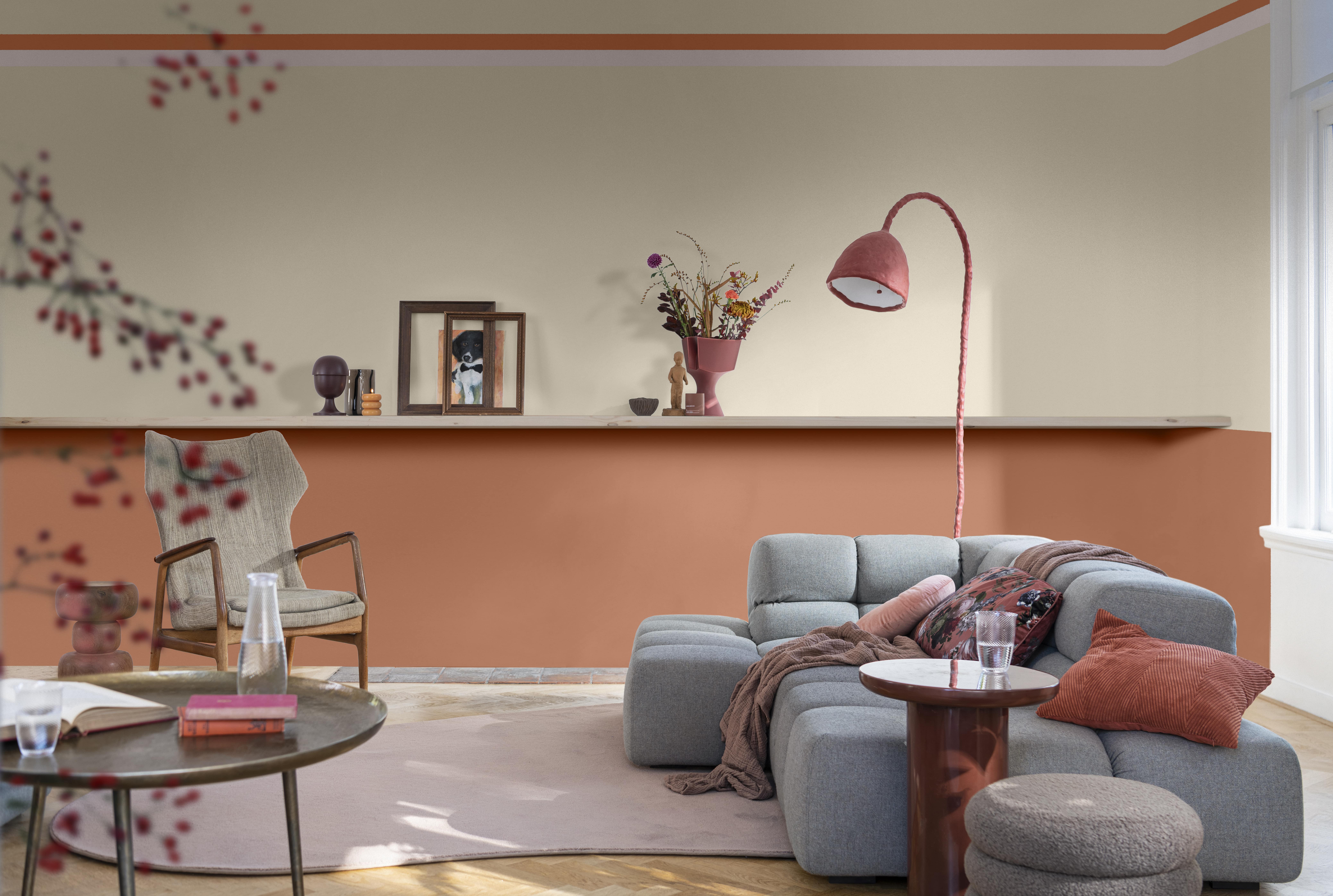 A WARM COLOUR STORY - Living Room