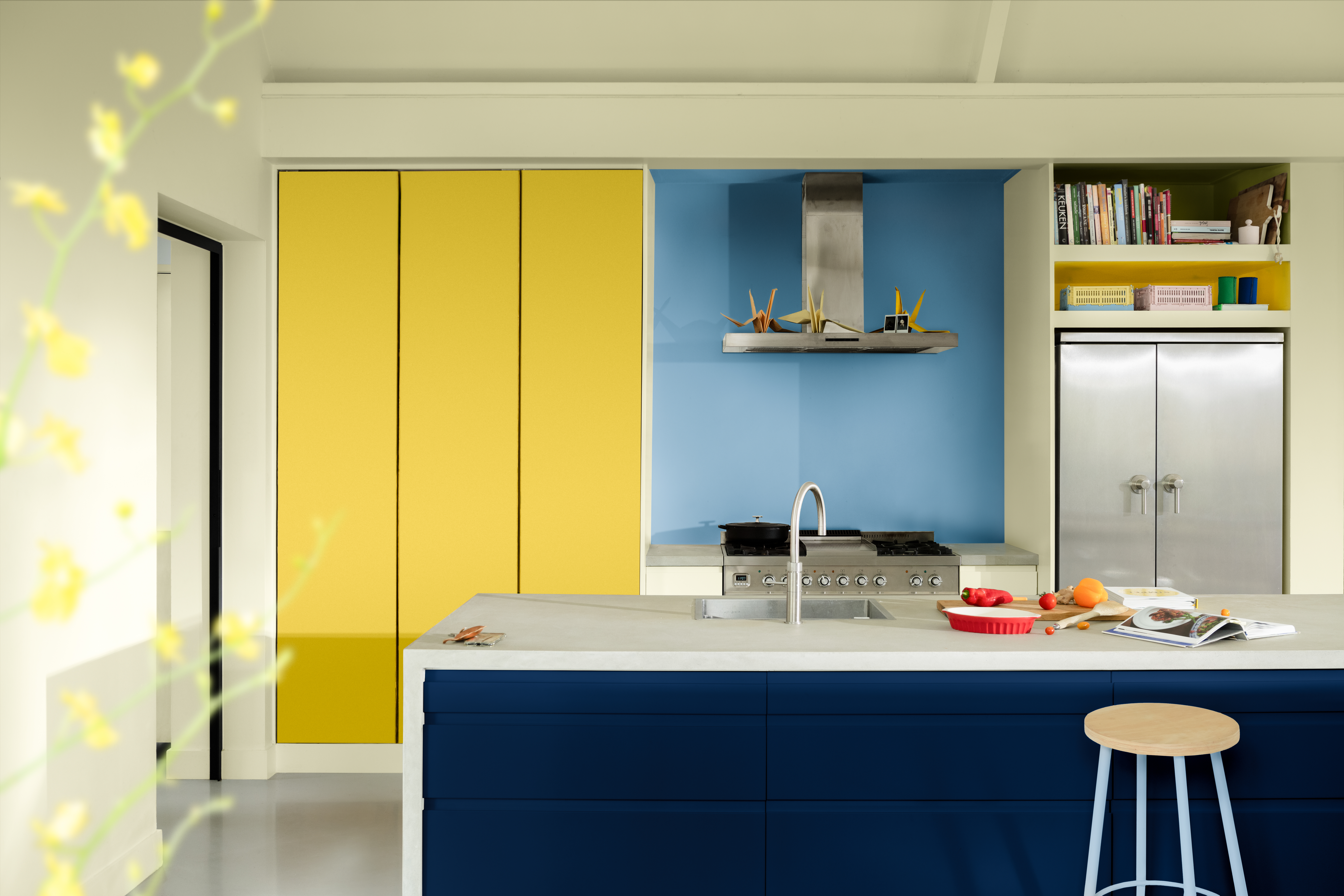 Our Bold Colour Story - Kitchen